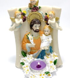 Candela rasina Iosif cu Pruncul Iisus si Ingeri