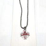 Cruce cu lantisor metalic