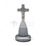 Cruce plastic transparent cu led 16-cm