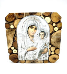 Icoana Maicii Domnului Ierusalnita pe lemn