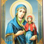 Icoana Sfanta Ana cu Fecioara Maria