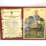 Icoana Sfantului Mina cu binecuvantari