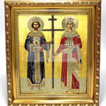 Icoana Sfinților Împărați Constantin și Elena