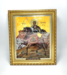 Icoana in rama Sf.Mucenic Mina