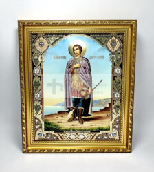 Icoana in rama Sfântul Mare Mucenic Dimitrie