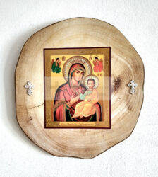 Icoana ovala Maica Domnului Indrumatoarea