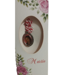 Martisor cu icoane medalion aurii