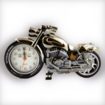 Ceas de masa in forma de motocicleta