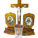 Candela cruce Rastignirea cu pahar detasabil