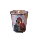 Candela gold roz cu diferite icoane