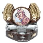 Candela maini cu icoana Maicii Dulcea Sarutare