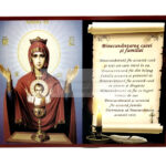 Icoana binecuvantarea casei potirul Maicii Domnului
