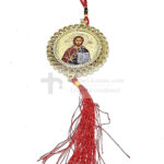 Medalion religioas auto cu iconite