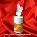Candela cu inger transparent