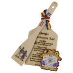Set ustensile bucatarie din lemn cu magnet