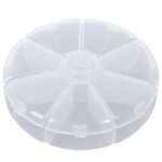 Cutie Organizator din Plastic Rotunda